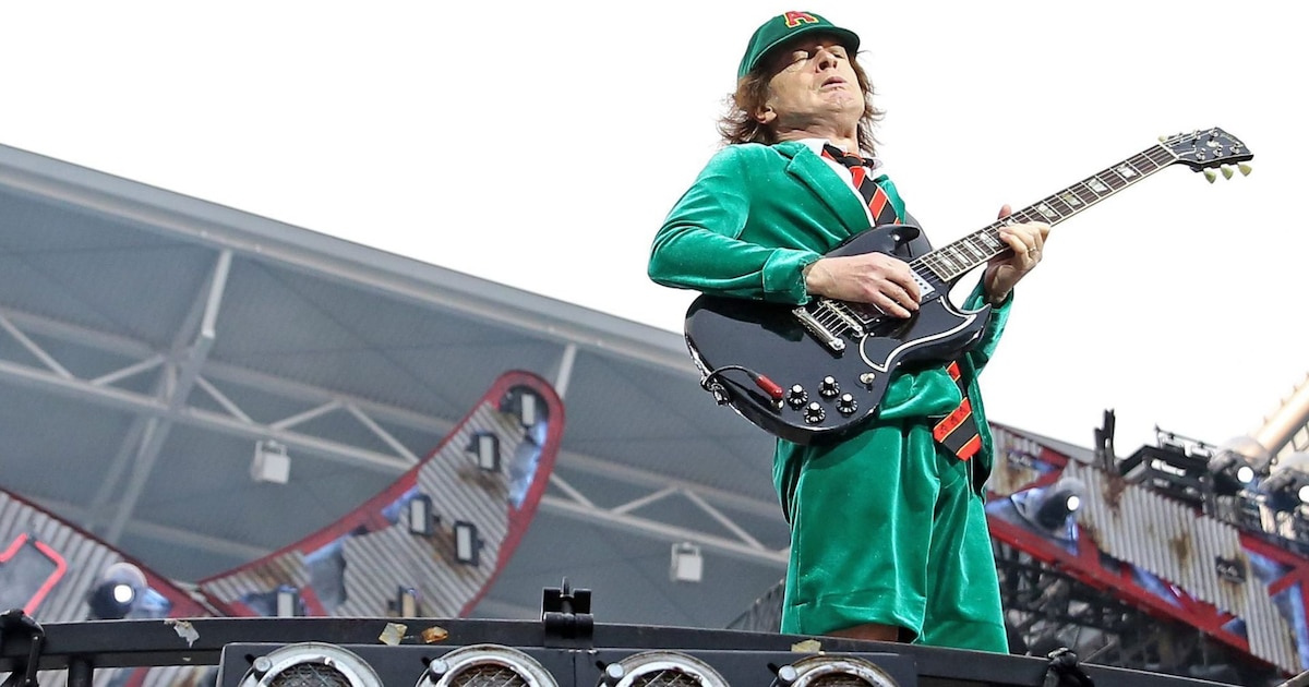 La increíble fortuna de Angus Young, el integrante más rico de AC/DC ...
