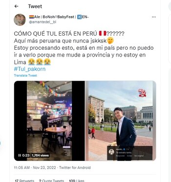 Tul Pakorn se encuentra en