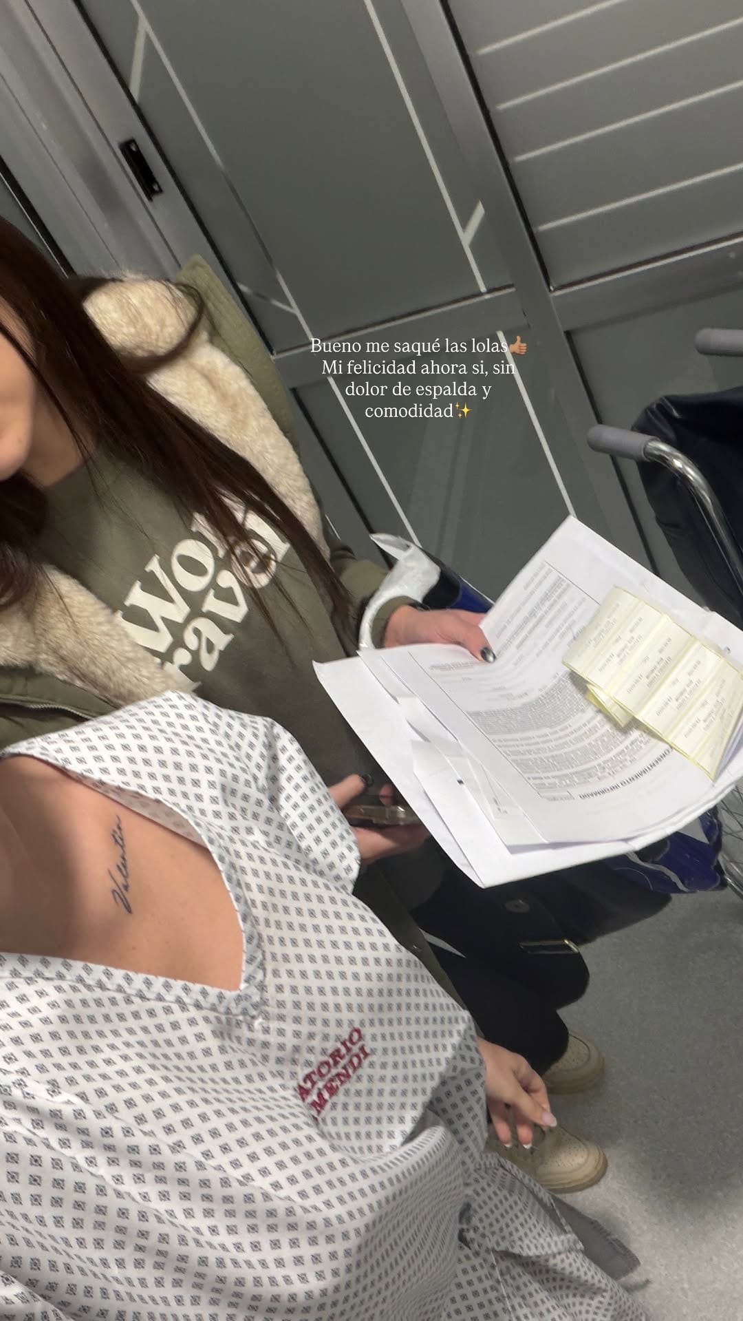 La operación de Yazmín Jaureguy respondió a dolores de espalda que la esposa del Colo Barco arrastraba desde hacía tiempo