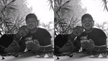 El video en blanco y negro grabado durante la reunión generó reacciones divididas entre los seguidores.