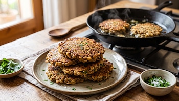 Receta de tortitas de lentejas: platillo rico en hierro y proteína sin necesidad de carne roja