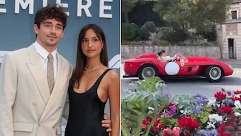 Charles Leclerc se casó con