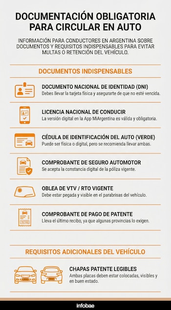 La documentación obligatoria y la