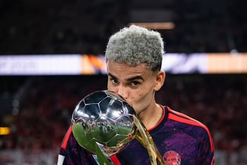 Luis Díaz jugará su segunda temporada de Bundesliga con el Bayern Múnich, en la primera fue campeón - crédito Luis Díaz