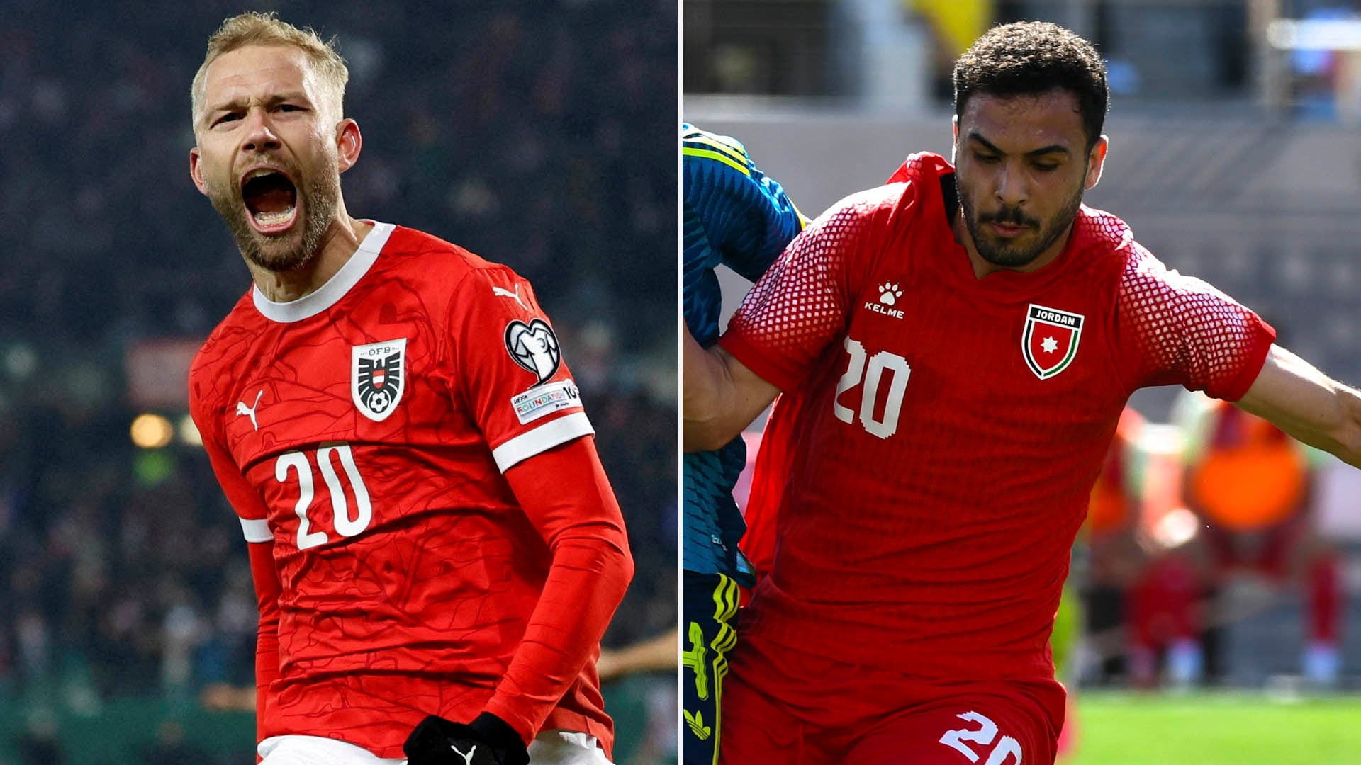 Austria vs Jordania
