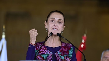 Sheinbaum reitera apoyo a trabajadores de Altos Hornos de México en Monclova Coahuila tras años de huelgas