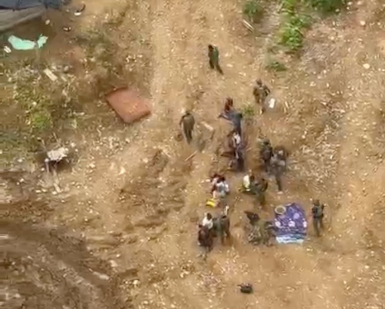 Las operaciones militares continúan en el sector con rastreos y patrullajes. (Ejército Ecuador)