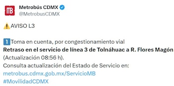 Avance en tiempo real de