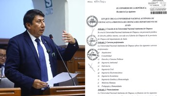 El pleno del Congreso aprobó