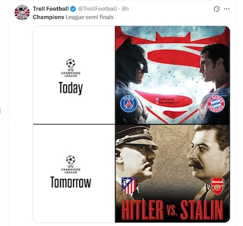 memes psg 5-4 bayern múnich