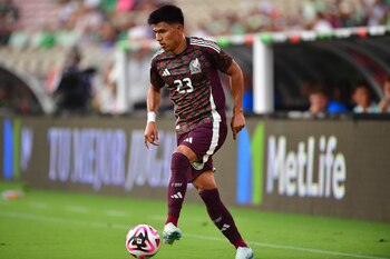 El actual campeón de la Liga MX es uno de los inamovibles en el esquema de Aguirre. (Gary A. Vasquez-Imagn Images)