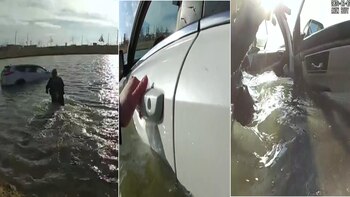 Un impactante video mostró cómo