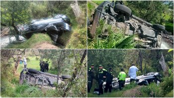 Accidente esquema de seguridad Germán