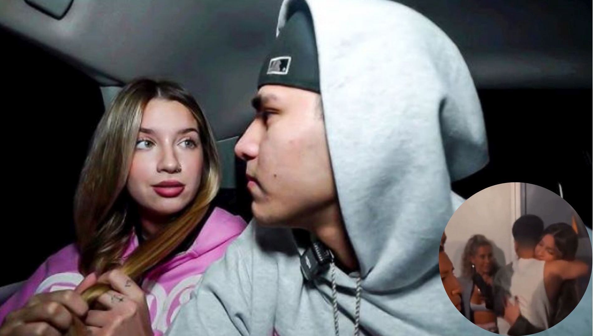 El momento romántico entre el influencer y la cantante uruguaya se volvió tendencia, dejando en el olvido el resultado del combate frente a Cañita (La Noche Dorada)