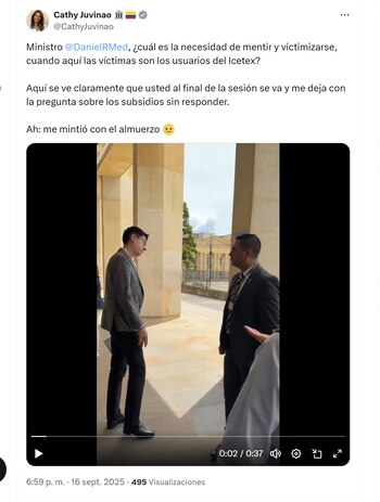 La congresista Catherine Juvinao aseguró