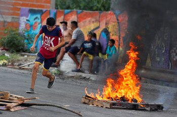 Vecinos del barrio Puerta 8