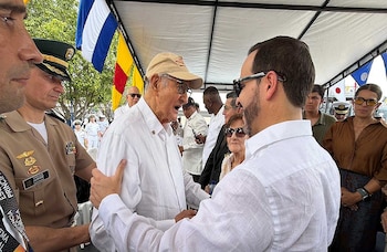 El acto conmemorativo rememoró el despliegue del Batallón Colombia y la presencia actual de tropas colombianas en el Sinaí - crédito Ejército Nacional