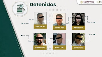 Detenidos en Operación Enjambre en Morelos
(Gabinete de Seguridad)