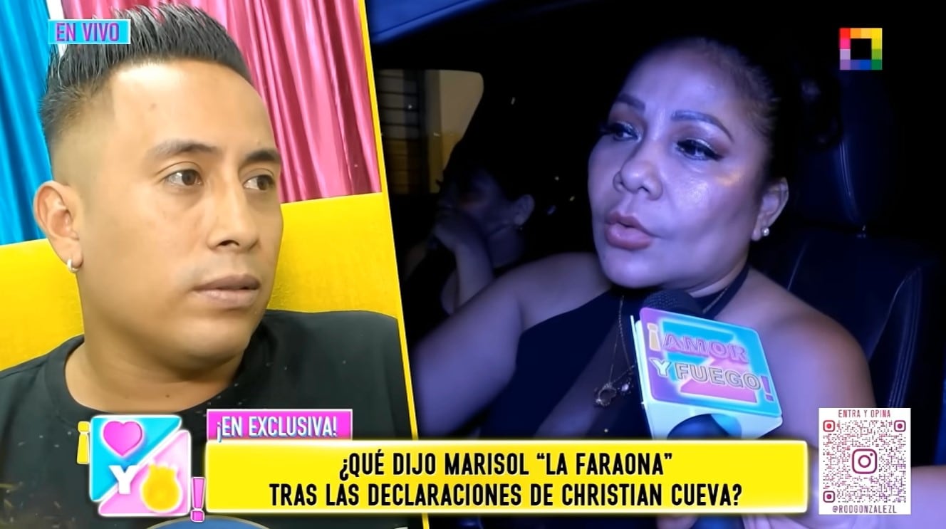 Marisol asegura que cargó con acusaciones injustas tras rumores con Christian Cueva. Captura: Amor y Fuego.