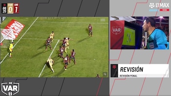 Kevin Ortega revisó la jugada