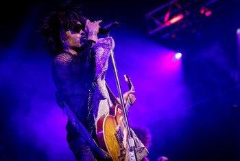 Lenny Kravitz se presentó en