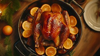 Cómo obtener un pavo navideño