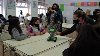 Los estudiantes de Lomas y