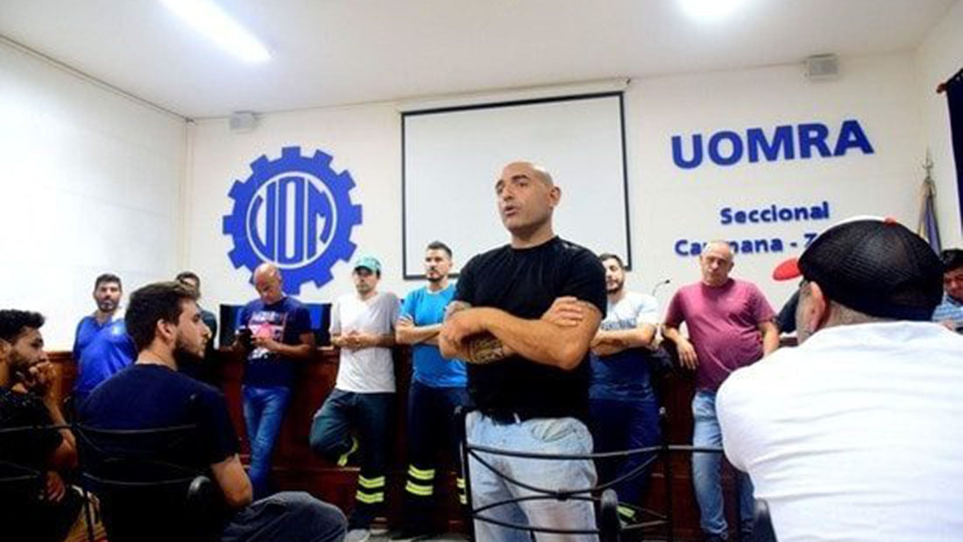 Angel Derosso, candidato opositor de la UOM Zárate-Campana