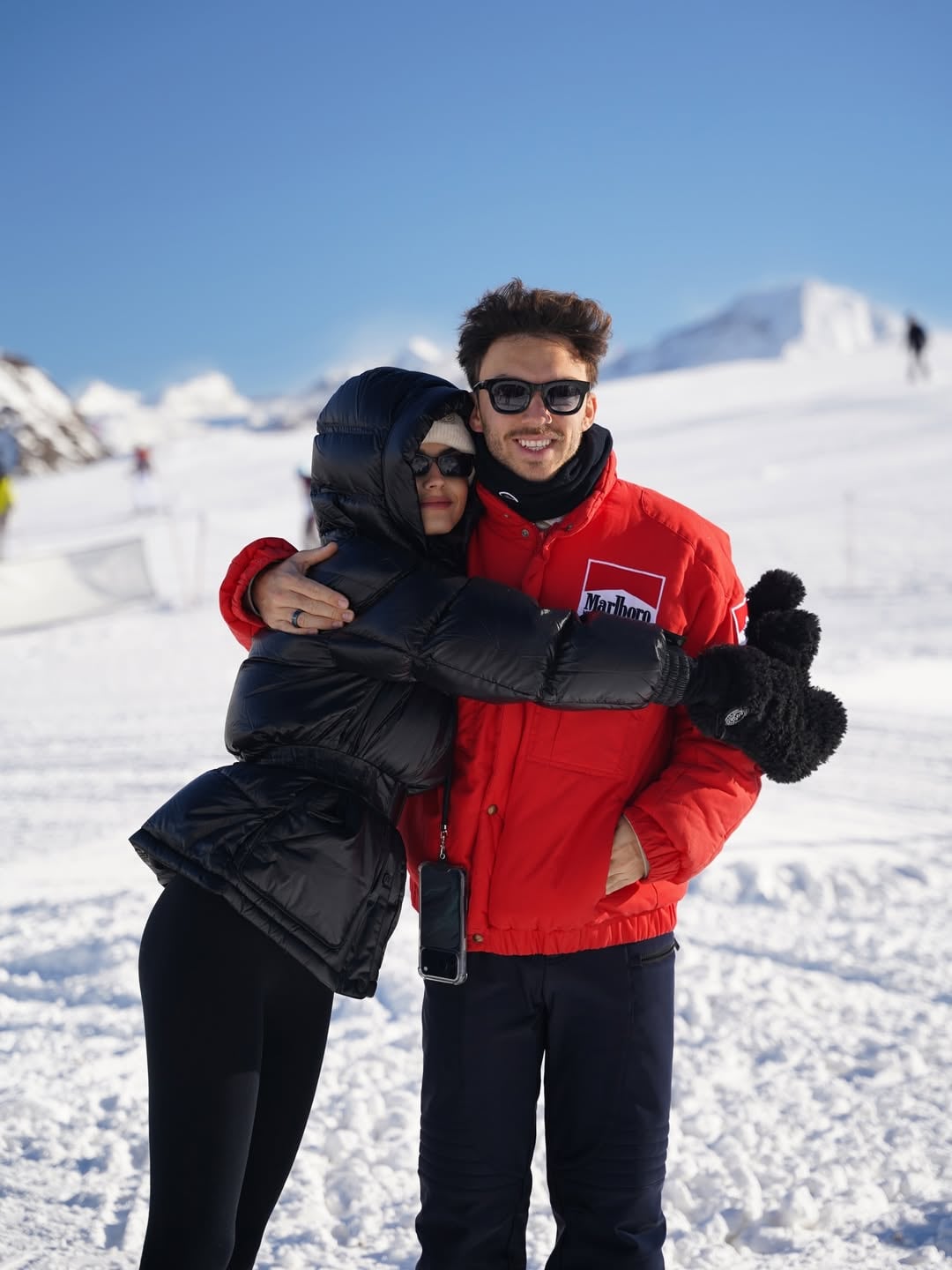 La publicación de Pierre Gasly junto a su novia Francisca Gomes