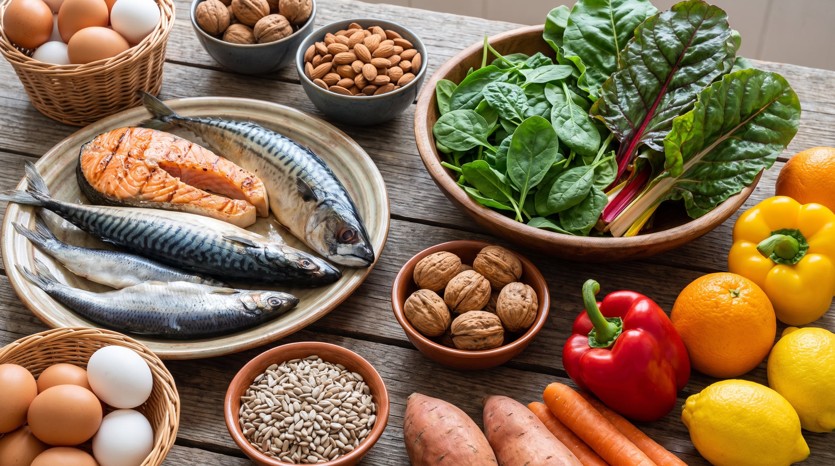 Los pescados grasos como salmón, caballa y arenque aportan omega-3, vitamina E y proteínas que favorecen la barrera cutánea y la queratina del cabello (Imagen Ilustrativa Infobae)