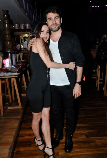 Magui Bravi y su novio