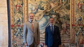 El presidente del Parlamento balear (Vox) expresa a Felipe VI su preocupación por la 'ley de nietos'