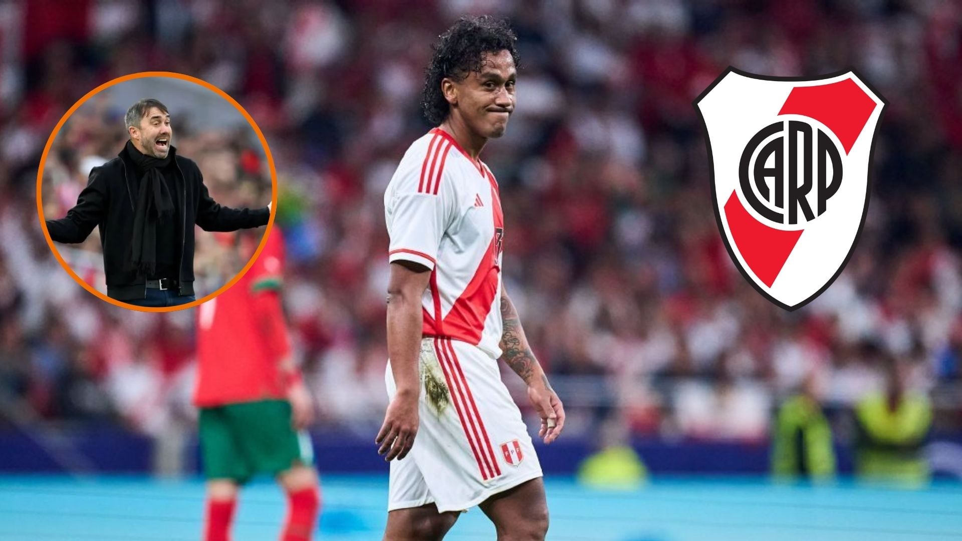 Renato Tapia se refirió a su vinculación con River Plate.