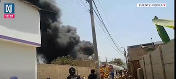 El fuego en el almacén