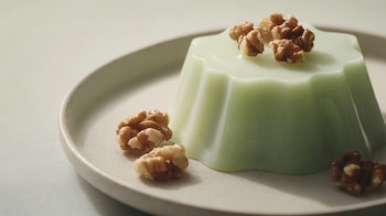 La gelatina de queso cottage