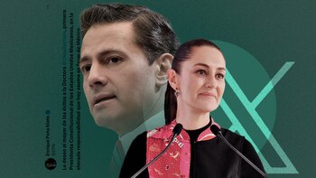 Claudia Sheinbaum y Peña Nieto