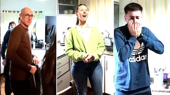 Regresó a su casa después de años en el exterior y el video emocionó en las redes sociales