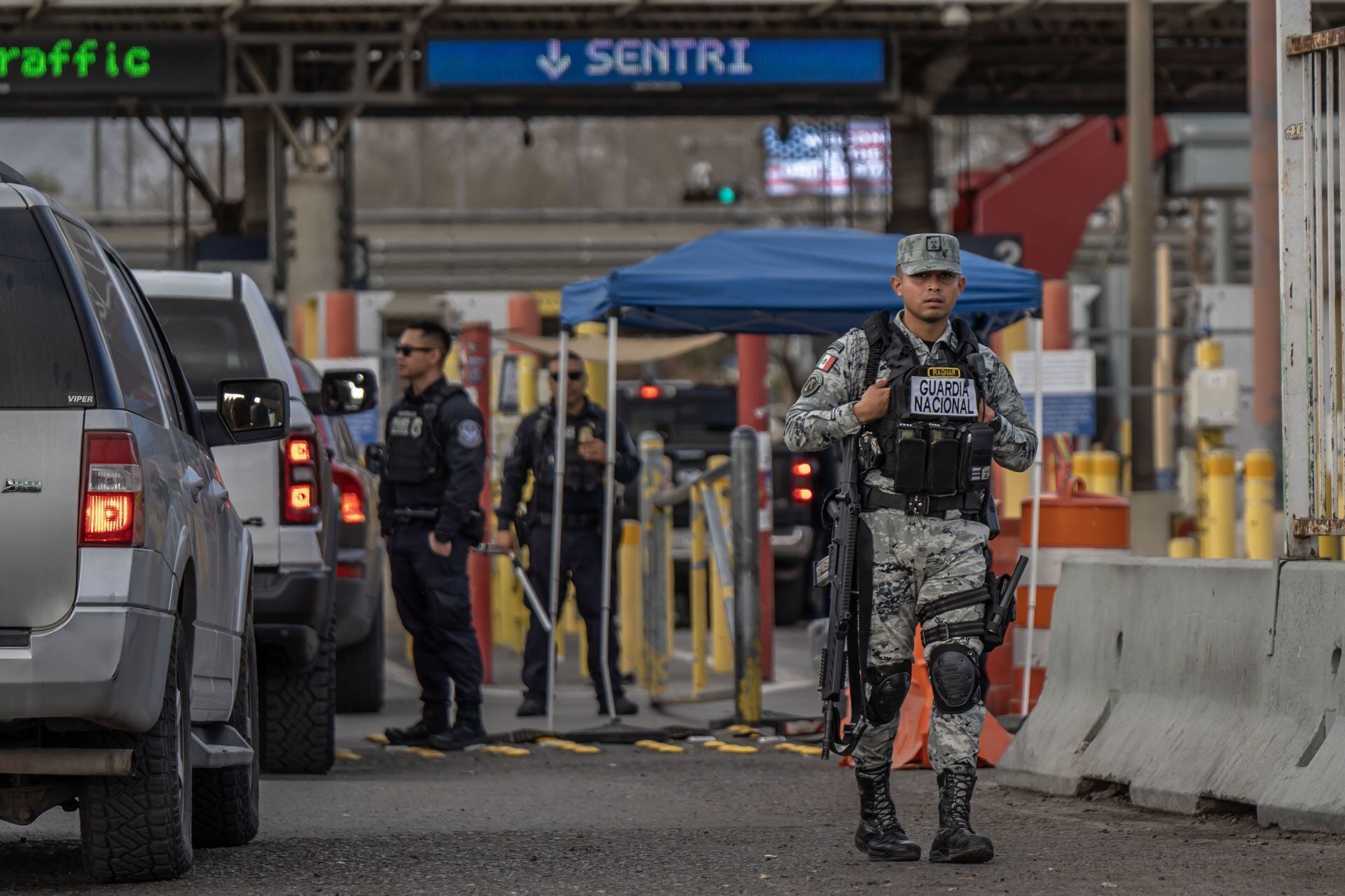 Autoridades de Aduana y Protección Fronteriza de Estados Unidos retuvieron a la legisladora morenista . FOTO: OMAR MARTÍNEZ/CUARTOSCURO.COM