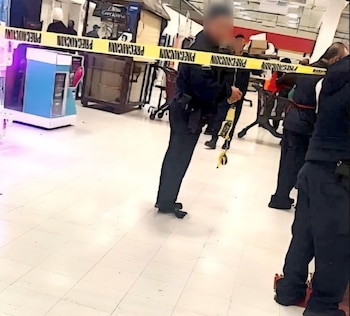 En redes sociales circularon fotos