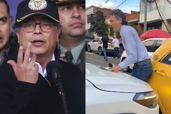 El presidente Gustavo Petro le