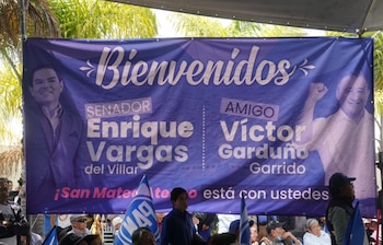 El PAN apuesta por el priista Víctor Garduño para gobernar el municipio mexiquense.
Crédito: X / @EnriqueVargasdV