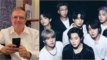 El canciller mexicano bromeó con