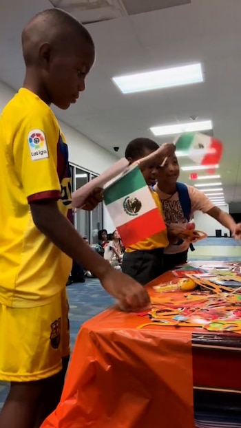 La profesora hizo toda una