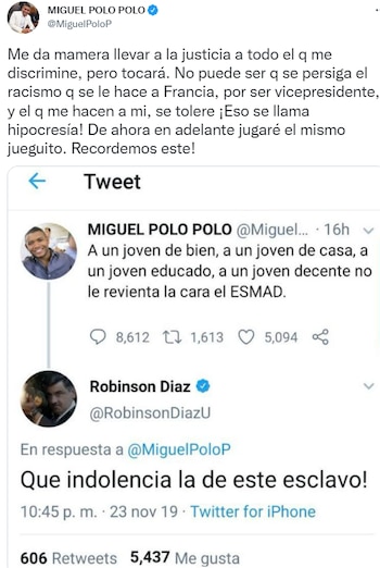 Polo Polo frente casos de