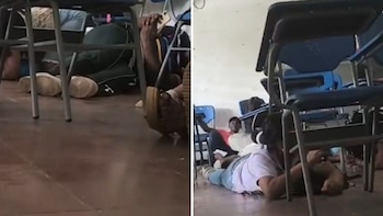 Registros audiovisuales revelan el impacto psicológico en estudiantes y docentes durante los recientes ataques armados en Morales, Cauca - crédito Captura video Noticias RCN