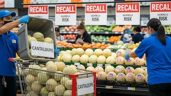 Los melones cantalupo son retirados en Estados Unidos por riesgo de Salmonella