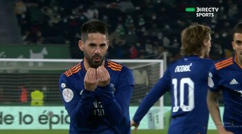 Isco anotó el empate en