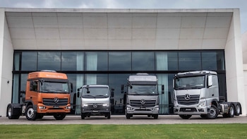 Mercedes Benz Camiones y Buses para uso de Inhouse