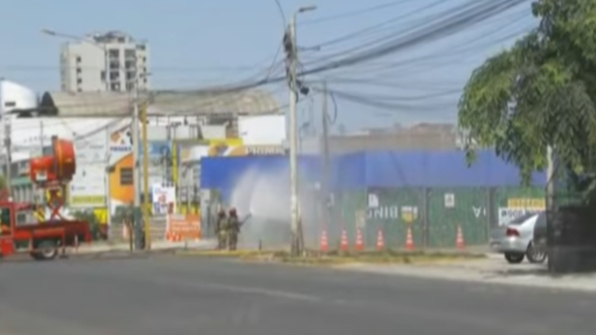 Fuga de gas en surquillo