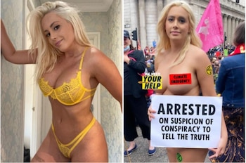 Laura Amherst, de 31 años,